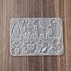 Penguin/Lion/Rabbit DIY Pendant Silhouette Silicone Molds SIL-F010-03-3