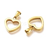 Ion Plating(IP) 304 Stainless Steel Pendants STAS-Z006-16G-2