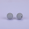 Round Silicone Focal Beads SI-JX0046A-99-5