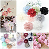 Gypsum with Cotton Cord Artificial Flower Core DIY-WH20007-36A-05-4