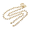 Brass Cable Chain Necklace Making KK-K337-12G-12-1