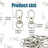 Alloy Swivel Lobster Claw Clasps FIND-YW0004-26C-3