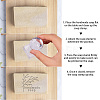 Clear Acrylic Soap Stamps DIY-WH0438-027-5