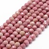 Natural Rhodonite Beads Strands G-G736-10-4mm-1