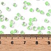 8/0 Inside Colours Transparent Glass Seed Beads X1-SEED-T007-06D-4