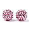 Transparent Resin Rhinestone Graduated Beads RESI-S314-10x12-M-3