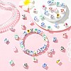 Printed Porcelain European Beads FIND-CJZ0001-003-6