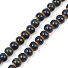Handmade Fancy Antique Glazed Porcelain Ceramic Round Beads Strands PORC-L019-6mm-07A-2