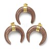 Synthetic Goldstone Pendants G-A017-14G-1