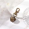 Iron Bell Pendant Decoration HJEW-JM02227-01-2