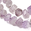 Natural Amethyst Nuggets Bead Strands G-P082-15-3