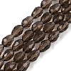 Transparent Glass Beads Strands EGLA-N013-T8mm-D27-1