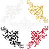  5Pcs 5 Colors Computerized Embroidery Polyester Iron on/Sew on Patches DIY-NB0007-79-1