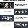 DICOSMETIC 16Pcs 4 Style 201 Stainless Steel Pendant Links STAS-DC0002-64-3