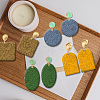Silicone Clay Texture Mat AJEW-WH0447-009-4