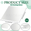 3Pcs 925 Sterling Silver Sheets FIND-BC0019-56A-2
