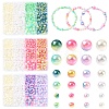 1140Pcs 12 Styles ABS Plastic Imitation Pearl Beads KY-YW0001-96A-2