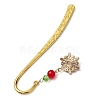 Christmas Theme Alloy  Hook Bookmarks AJEW-JK00334-5