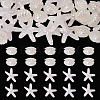 26Pcs 2 Styles UV Plating Ocaen Theme Transparent Resin Cabochons CRES-TA0001-54-9