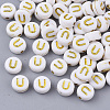 Plating Acrylic Beads X-PACR-R242-01U-1