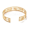 304 Stainless Steel Cuff Bangles for Women BJEW-K263-05G-11-3