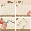 30Pcs 925 Sterling Silver Eye Pins STER-BC0002-59A-4