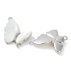 Brass Micro Pave Cubic Zirconia Pendants KK-U043-33G-01-2