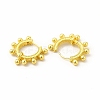 Rack Plating Brass Hoop Earrings for Women EJEW-H091-15G-2