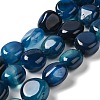 Natural Agate Beads Strands G-H295-D01-02-2