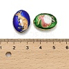 Handmade Cloisonne Beads CLB-Z001-08G-3