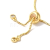 Brass Micro Pave Cubic Zirconia Silder Bracelets for Women LS-BJEW-C070-01B-G-4