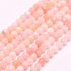 Natural Pink Opal Beads Strands G-F509-05-4mm-1