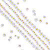 4 Strands 2 Styles Handmade Millefiori Glass Bead Strands LAMP-CA0001-15-1