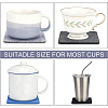 Square Wool Felt Cup Mat DIY-WH0308-14-4
