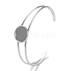 Non-Tarnish 304 Stainless Steel Bracelets Setting Making BJEW-B090-03C-P-1