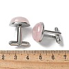 304 Stainless Steel Cuff Buttons G-C185-02P-36-3