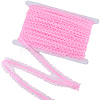 25M Nylon Elastic Pleated Lace Trim OCOR-CY0001-13E-1