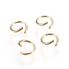 304 Stainless Steel Saw Cut Open Jump Rings STAS-P212-19G-06-1