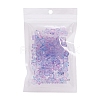 Two Tone Transparent Spray Painted Acrylic Bead X-ACRP-T005-26-9