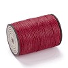 Round Waxed Polyester Thread String YC-D004-02E-050-2