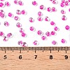 8/0 Inside Colours Transparent Glass Seed Beads SEED-T007-06I-4
