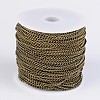 Iron Twisted Chains Curb Chains CHS003Y-AB-2
