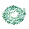 Transparent Crackle Glass Beads Strands GLAA-Q108-03A-08-2