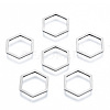 Non-Tarnish 201 Stainless Steel Linking Rings STAS-N090-T03-1-2