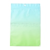 Gradient Glitter Holographic Aluminum Foil Jewelry Packaging Zip Lock Bags OPP-B004-01B-2