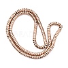 Electroplated Non-magnetic Hematite Beads Strands G-P571-E01-01-2