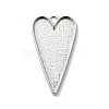 Tibetan Style Alloy Big Pendant Cabochon Settings TIBEP-LF11251Y-P-NR-1
