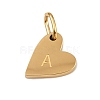 304 Stainless Steel Charms STAS-L291-01G-A-2