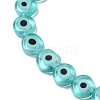 Handmade Evil Eye Lampwork Beads Strands LAMP-G164-10B-01-3