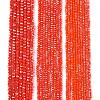 Electroplate Glass Beads Strands EGLA-A044-P1mm-B03-2